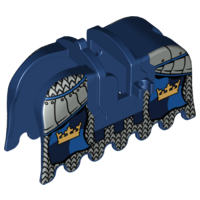 Giáp ngựa vương miện bạc