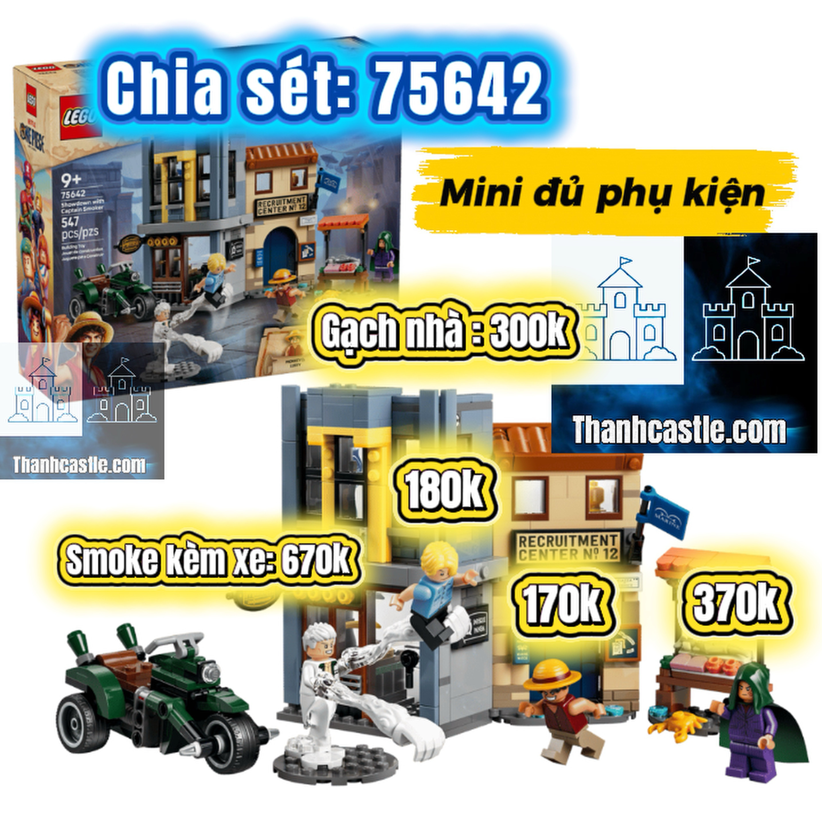 Lego 75642 ( Giá lẻ như hình )