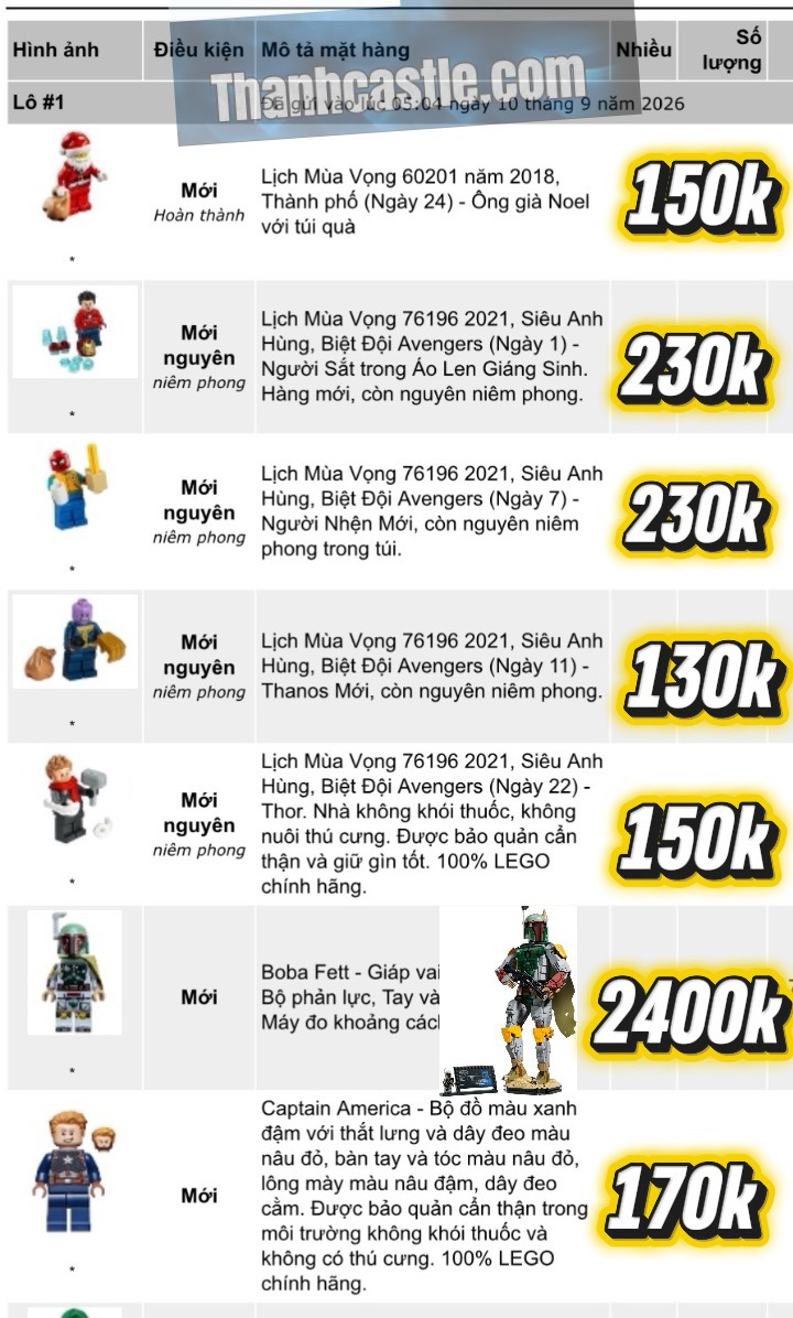Lót Mini mới New