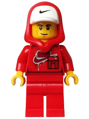 Nữ mini Nike màu đỏ