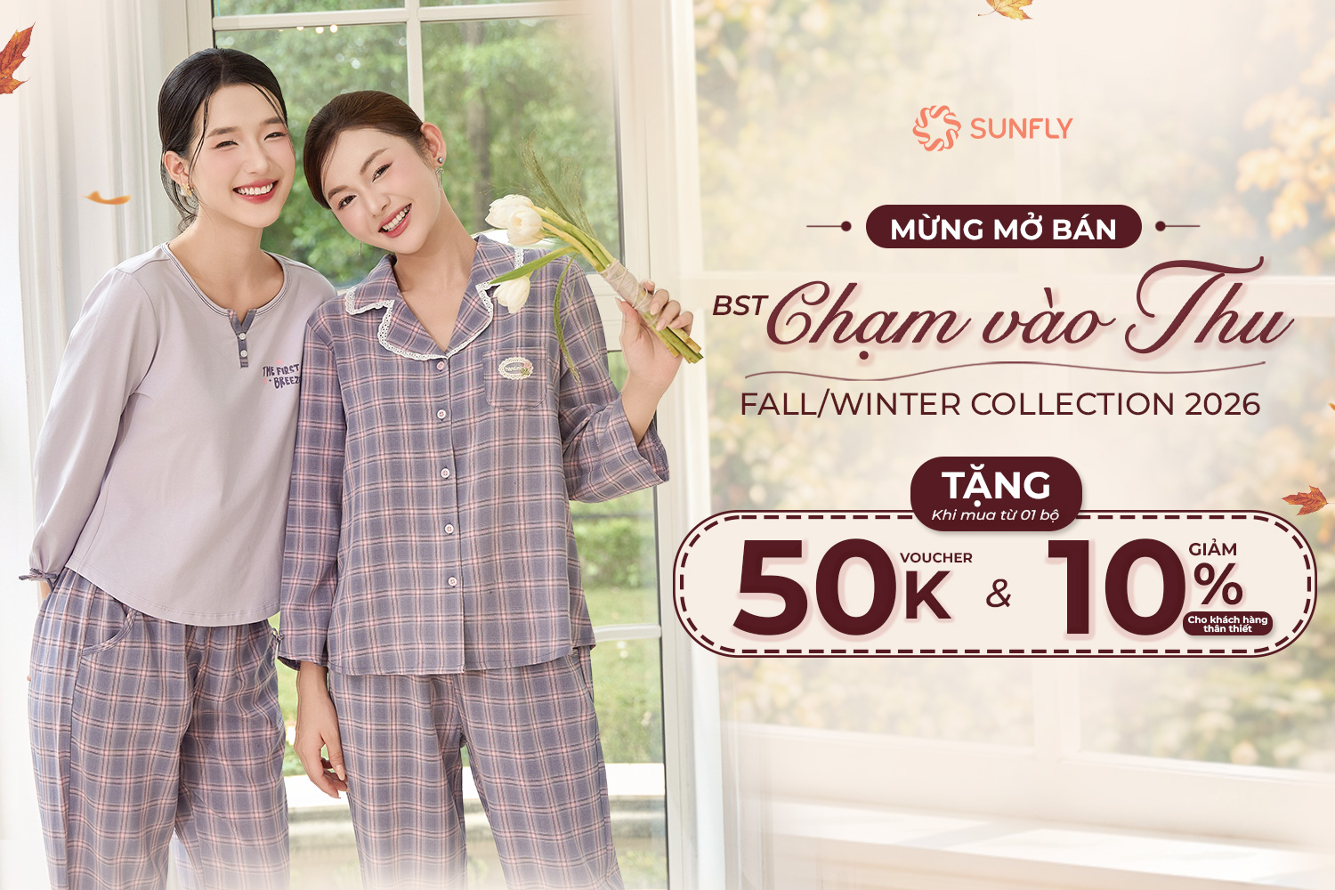 “CHẠM VÀO THU” | FALL WINTER 2026 - CHÍNH THỨC MỞ BÁN TRƯỚC VỚI ƯU ĐÃI ĐẶC BIỆT