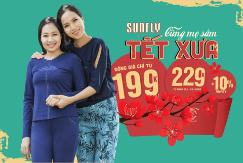 Cùng mẹ đi sắm tết xưa - Thấy mưa đồng giá thì đưa mẹ vào