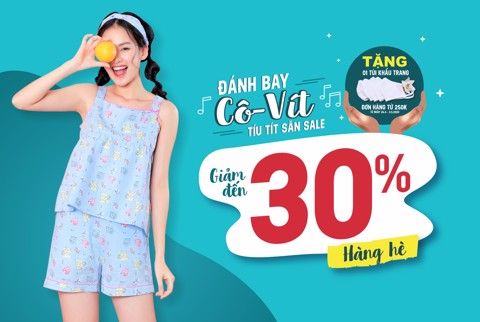 Đánh bay covid- tíu tít săn sale