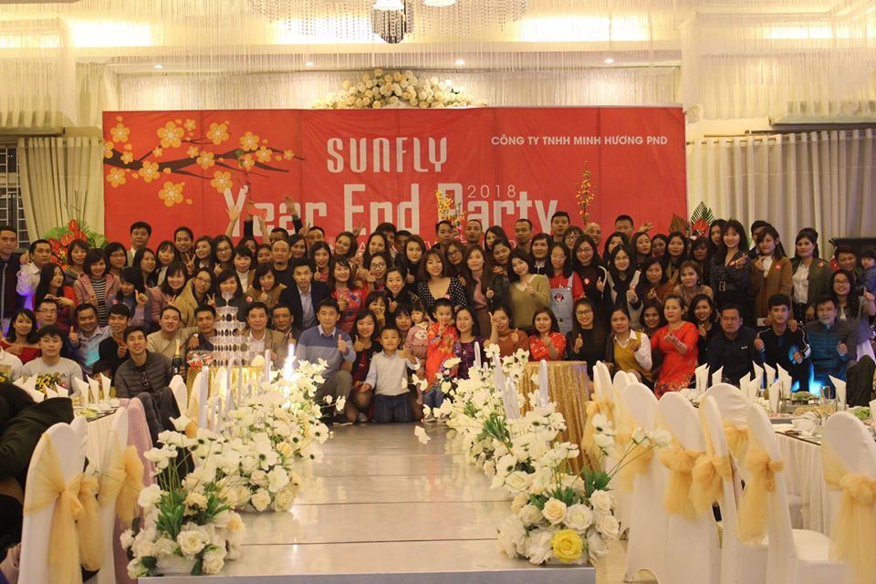 Công ty TNHH Minh Hương P.N.D tưng bừng tổ chức lễ tất niên 2018