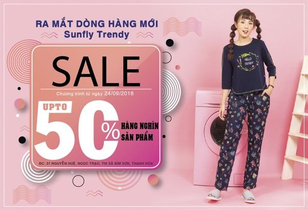Sunfly Trendy chính thức có mặt tại Bỉm Sơn Thanh Hóa với chương trình ưu đãi hấp dẫn