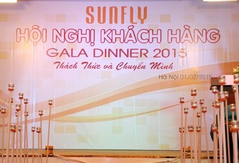 Sunfly tổ chức thành công Hội nghị khách hàng và Gala dinner 2015