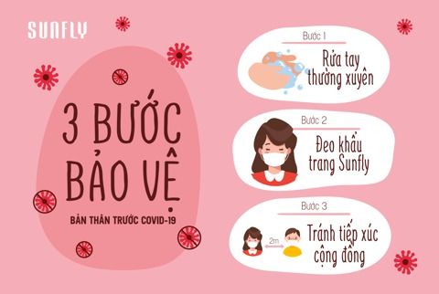 3 bước căn bản để bảo vệ bản thân trong mùa dịch