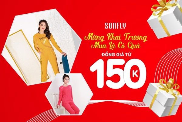 Mừng khai trương Sunfly Thạch Thất, Hà Nội - mua là có quà