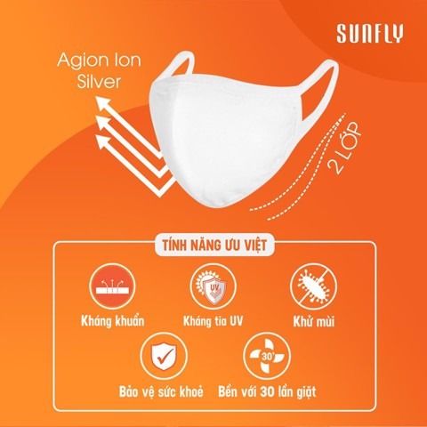 Vì sao khẩu trang vải Sunfly có thể kháng khuẩn, kháng tia UV ?