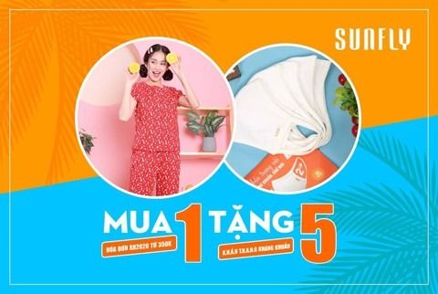 Sunfly mua 1 tặng 5
