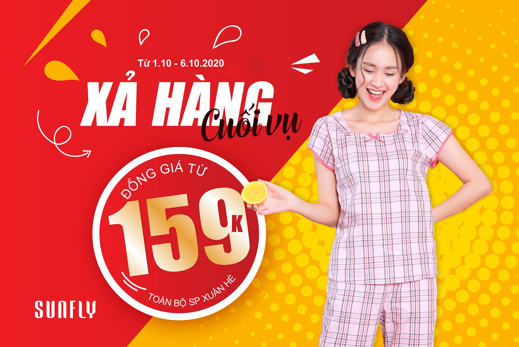 Gia hạn chương trình xả kho đồng giá 159k-179k-199k toàn bộ hàng hè