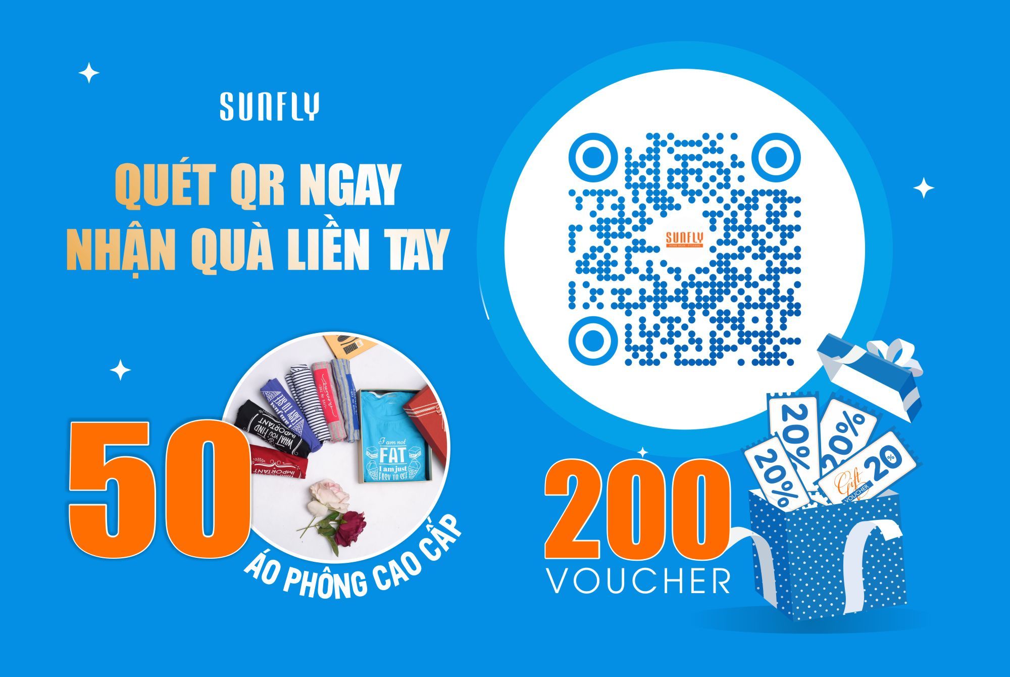 Quét QR Code ngay, nhận quà liền tay