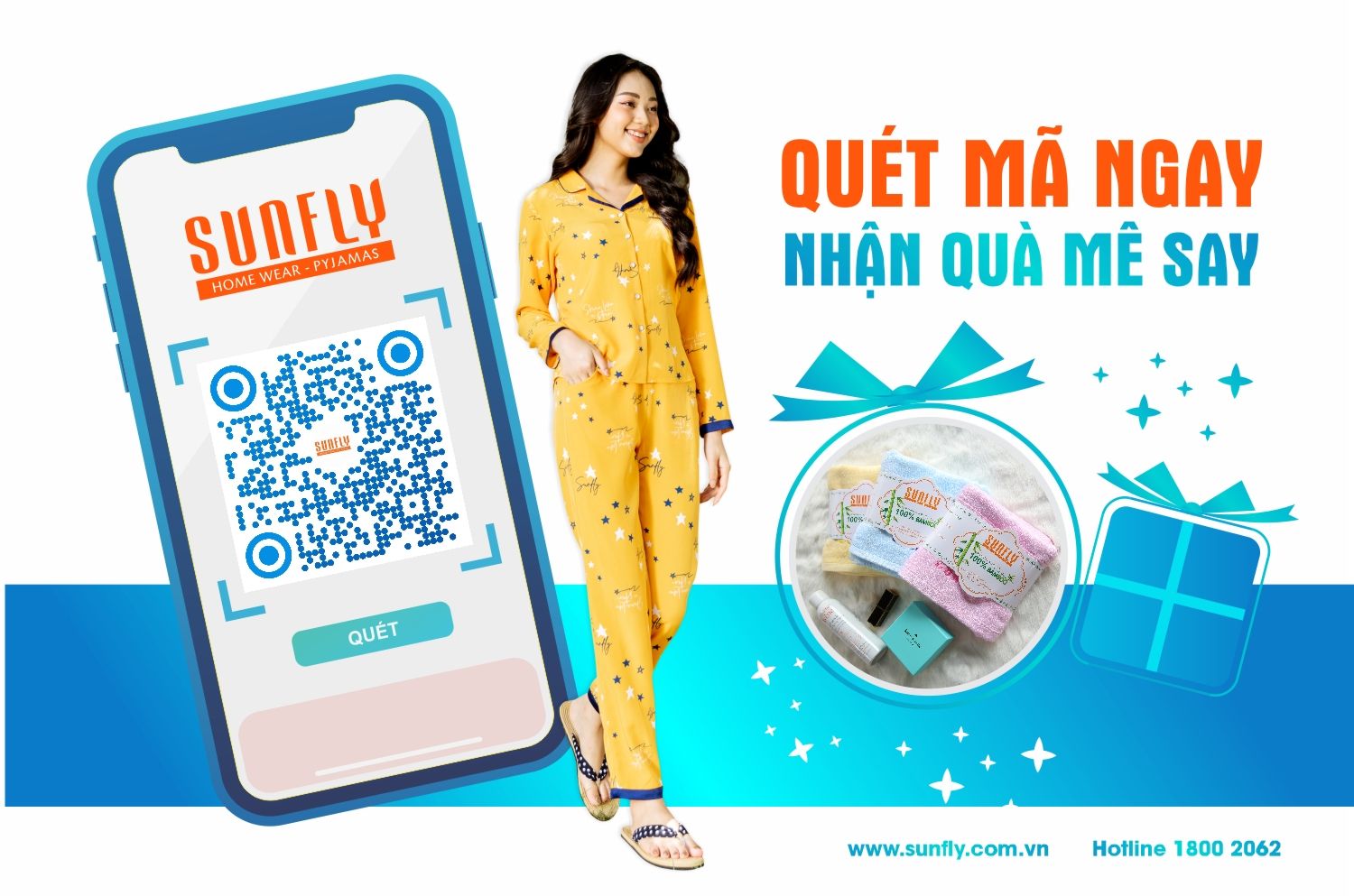 Quét mã ngay- nhận quà mê say