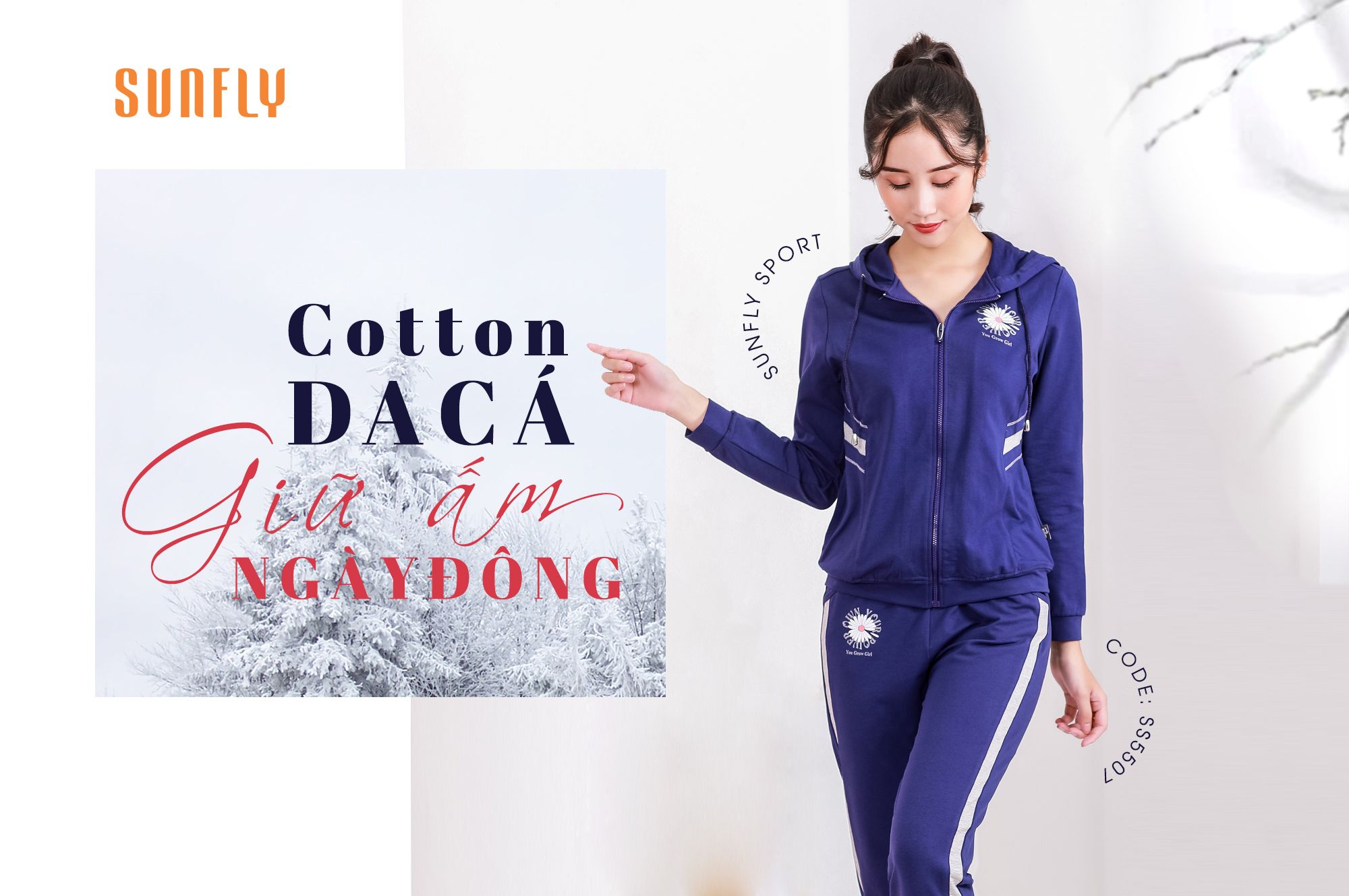 Vải cotton da cá giữ ấm cho mùa đông lạnh giá