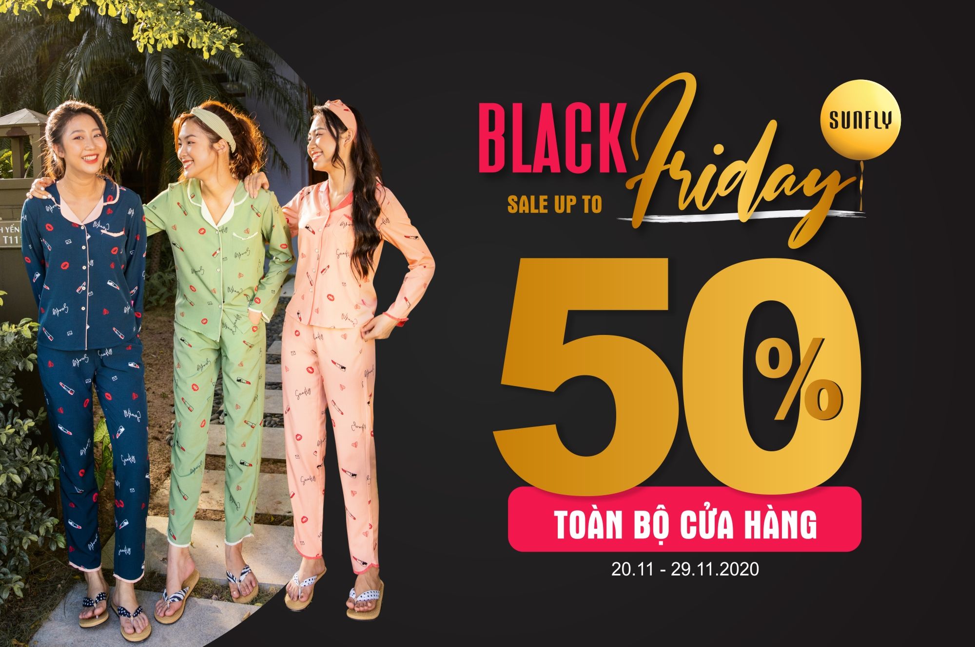 Black friday- sales up to 50%++ toàn bộ cửa hàng