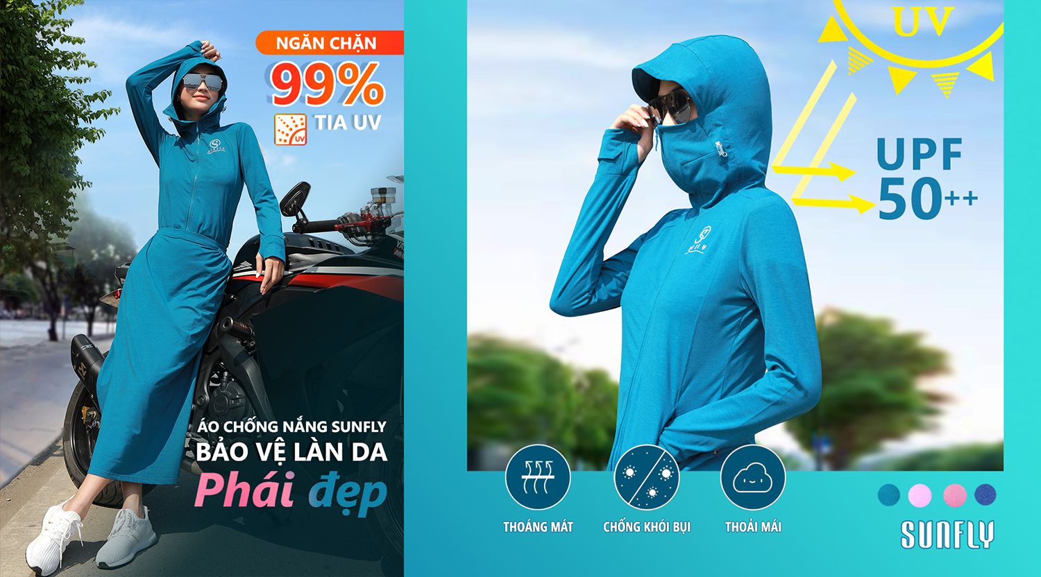 Sunfly ra mắt sản phẩm chống nắng, ngăn tia UV lên tới 99%,