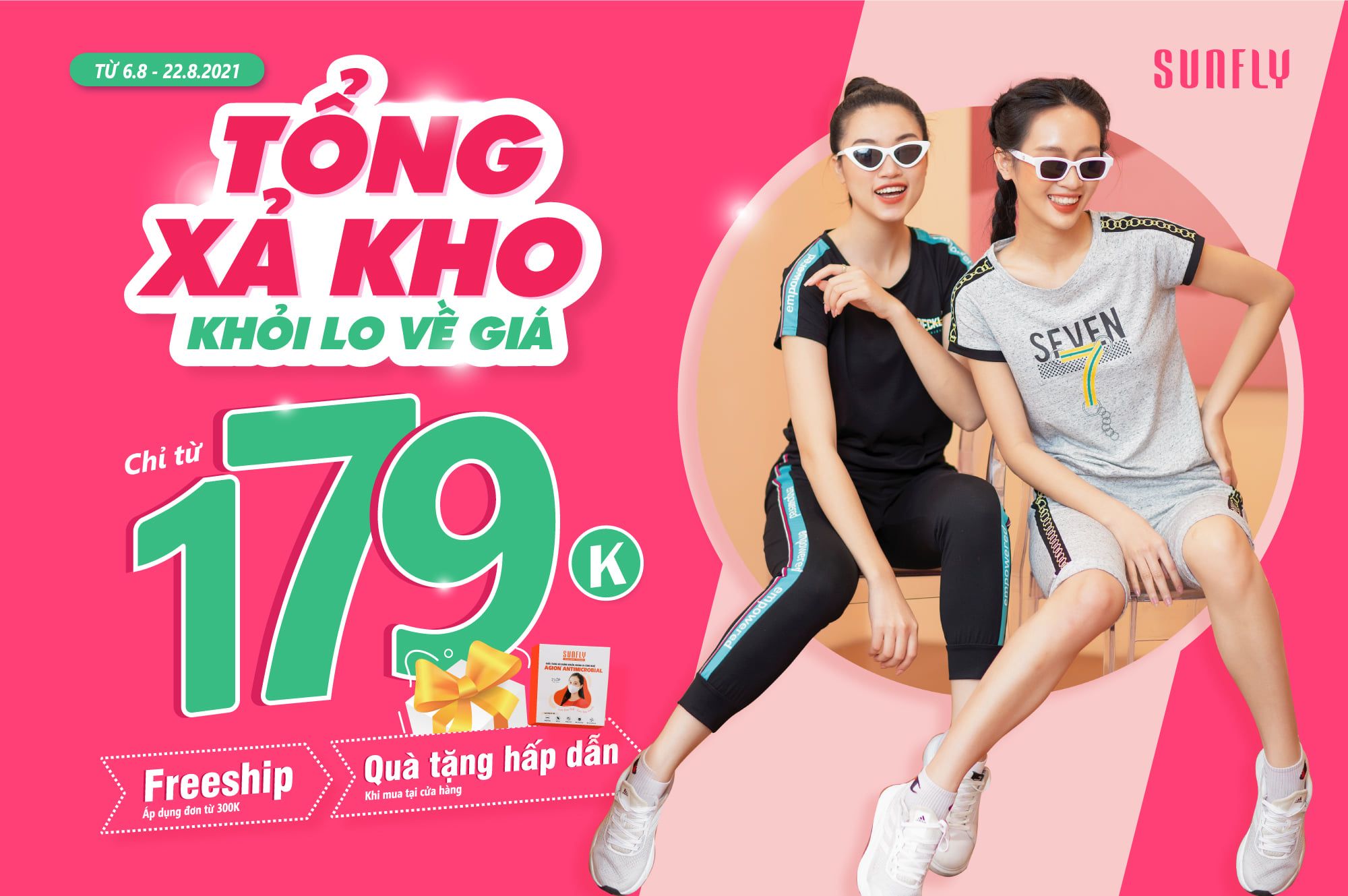 TỔNG XẢ KHO, KHỎI LO VỀ GIÁ - CHỈ TỪ 179K FREESHIP TOÀN QUỐC + QUÀ TẶNG HẤP DẪN