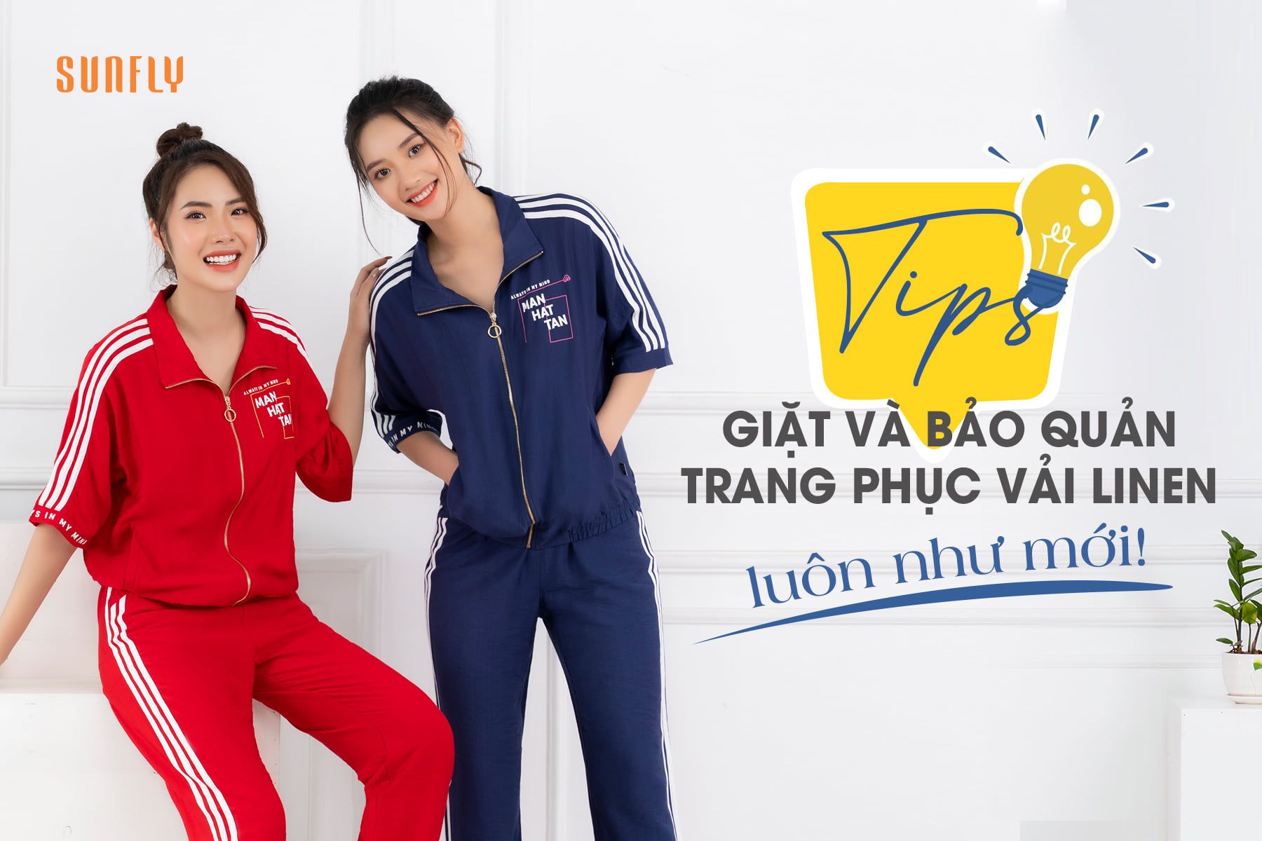 CÁCH GIẶT VÀ BẢO QUẢN TRANG PHỤC VẢI LINEN