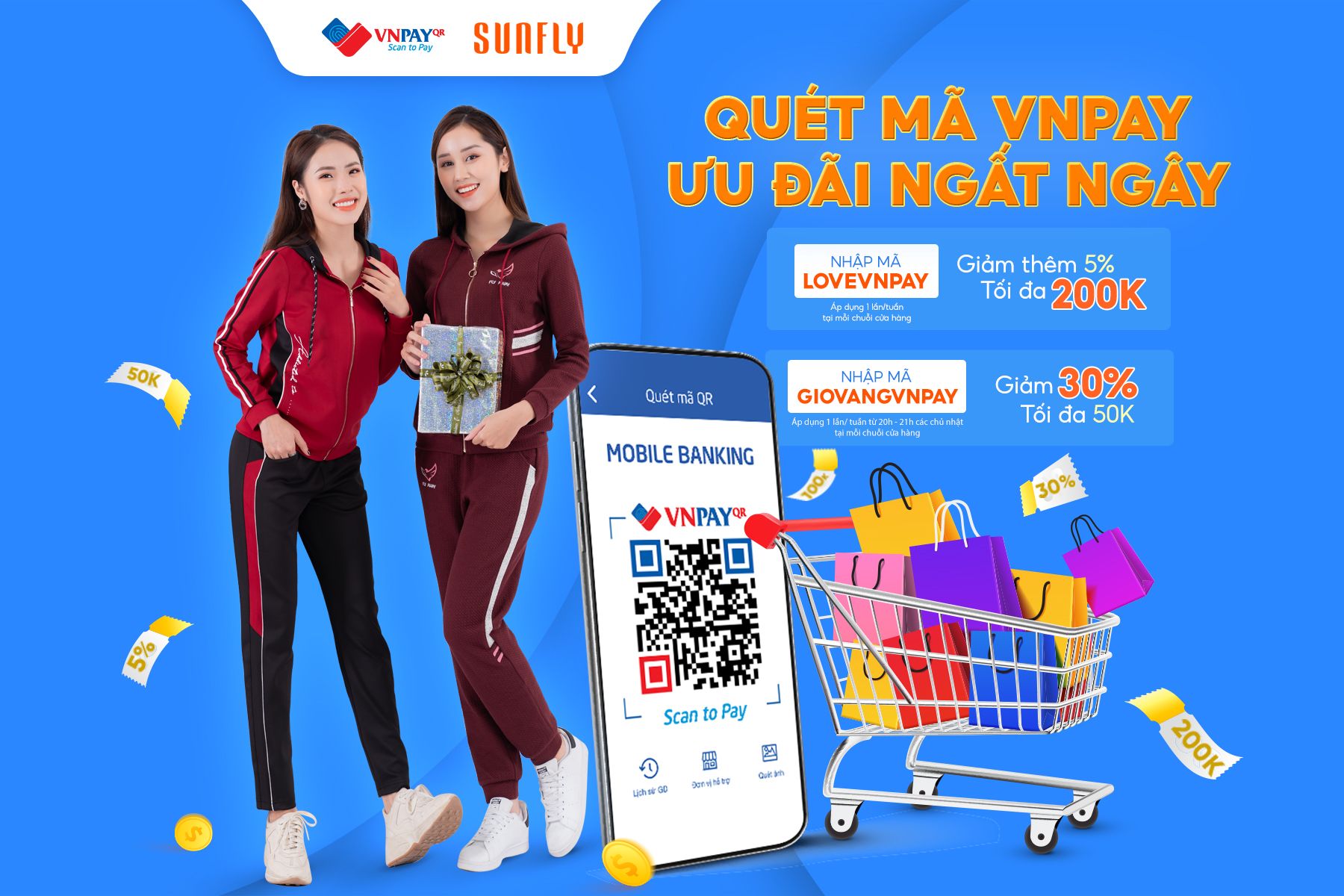 QUÉT VNPAY – ƯU ĐÃI NGẤT NGÂY