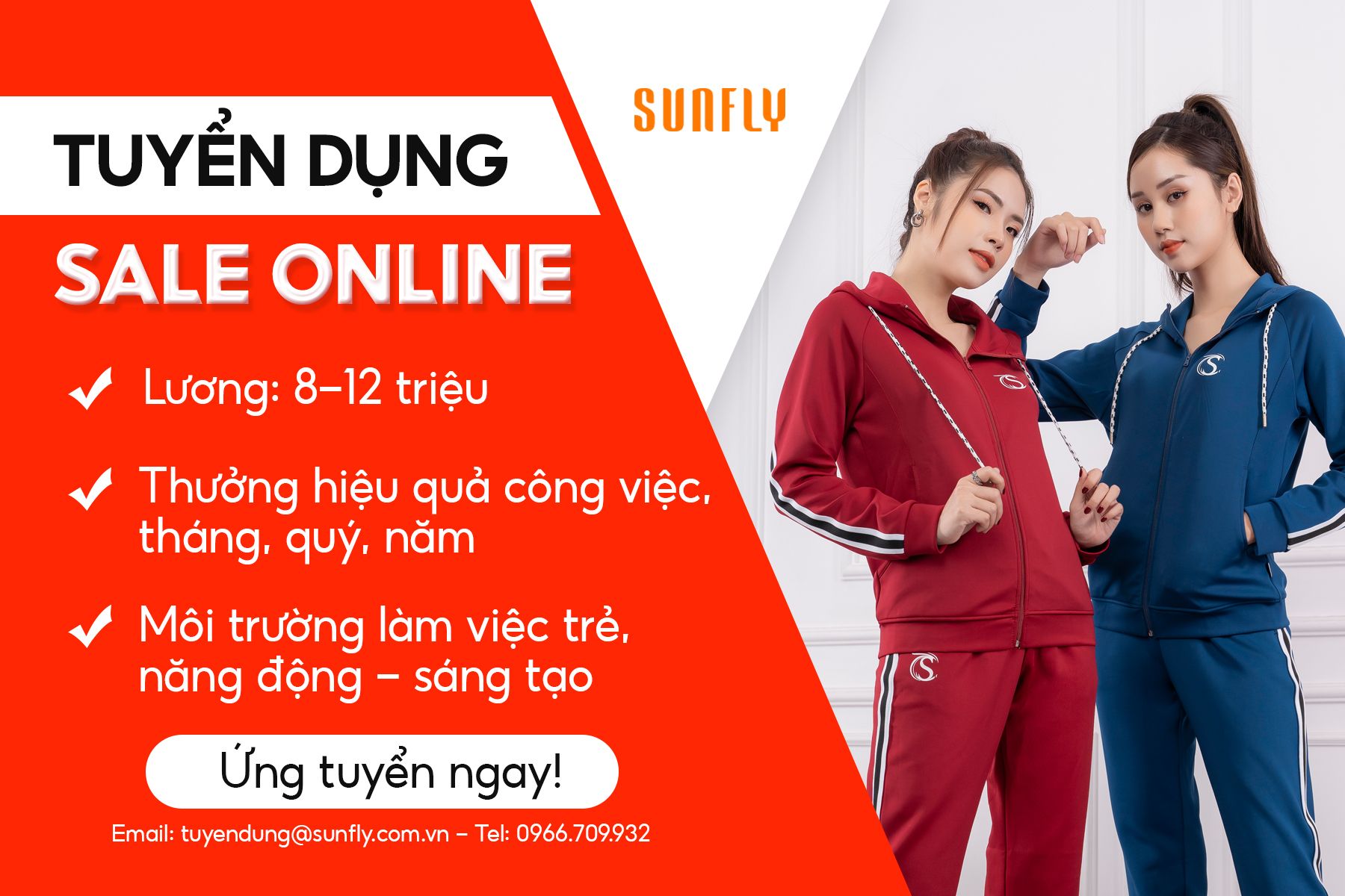 TUYỂN NHÂN VIÊN BÁN HÀNG ONLINE