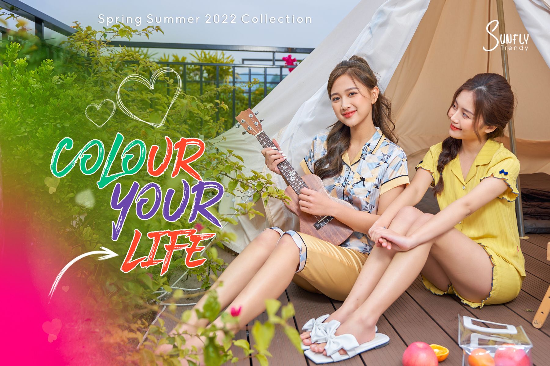 Sunfly ra mắt BST colour your life, thời trang truyền cảm hứng trong những ngày “đỉnh dịch”