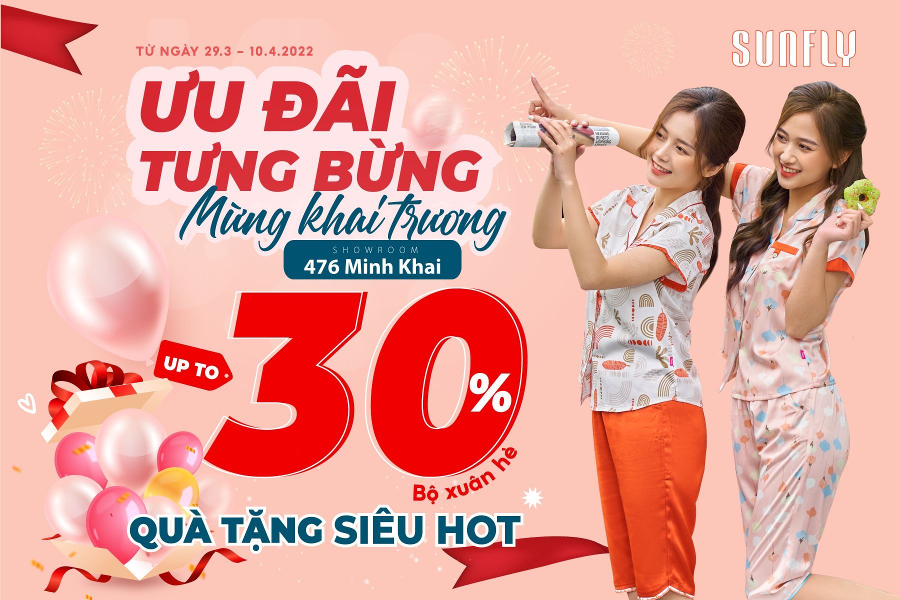 GRAND OPENING – SUNFLY 476 MINH KHAI - HAI BÀ TRƯNG - HÀ NỘI