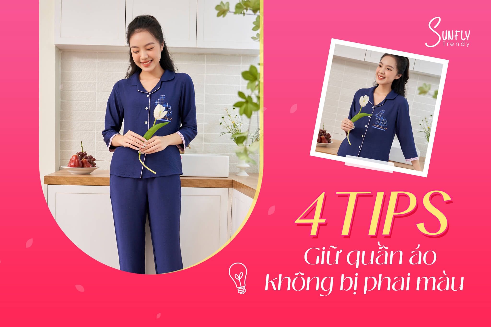 4 TIPS GIỮ QUẦN ÁO KHÔNG BỊ PHAI MÀU