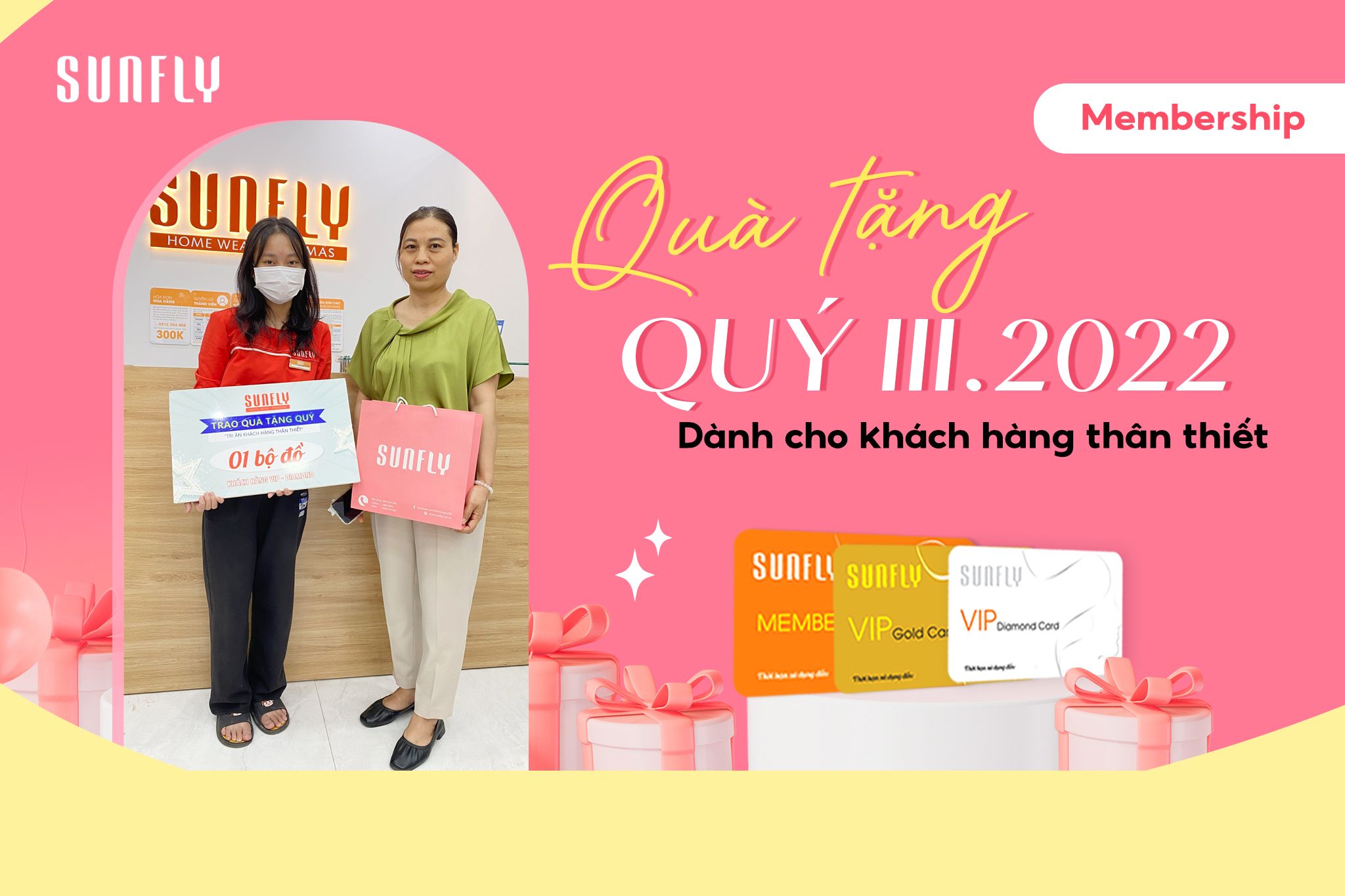 QUÀ TẶNG QUÝ III NĂM 2022 DÀNH CHO KHÁCH HÀNG THÂN THIẾT