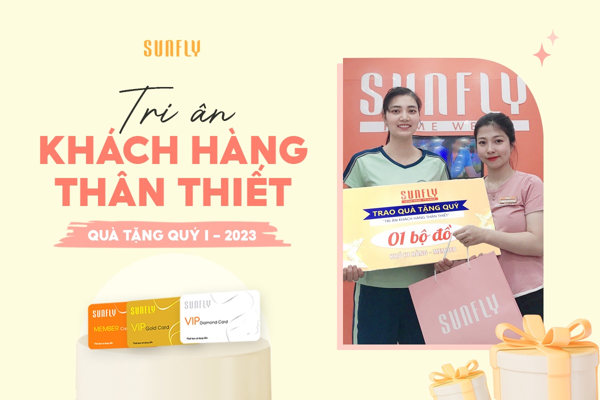 TRI ÂN KHÁCH HÀNG THÂN THIẾT - QUÀ TẶNG QUÝ I/2023