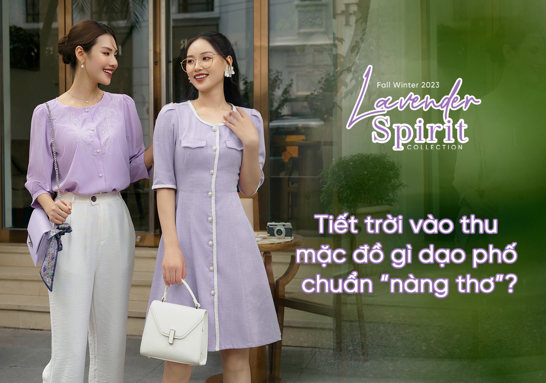 Tiết trời vào thu mặc đồ gì dạo phố chuẩn “nàng thơ”?