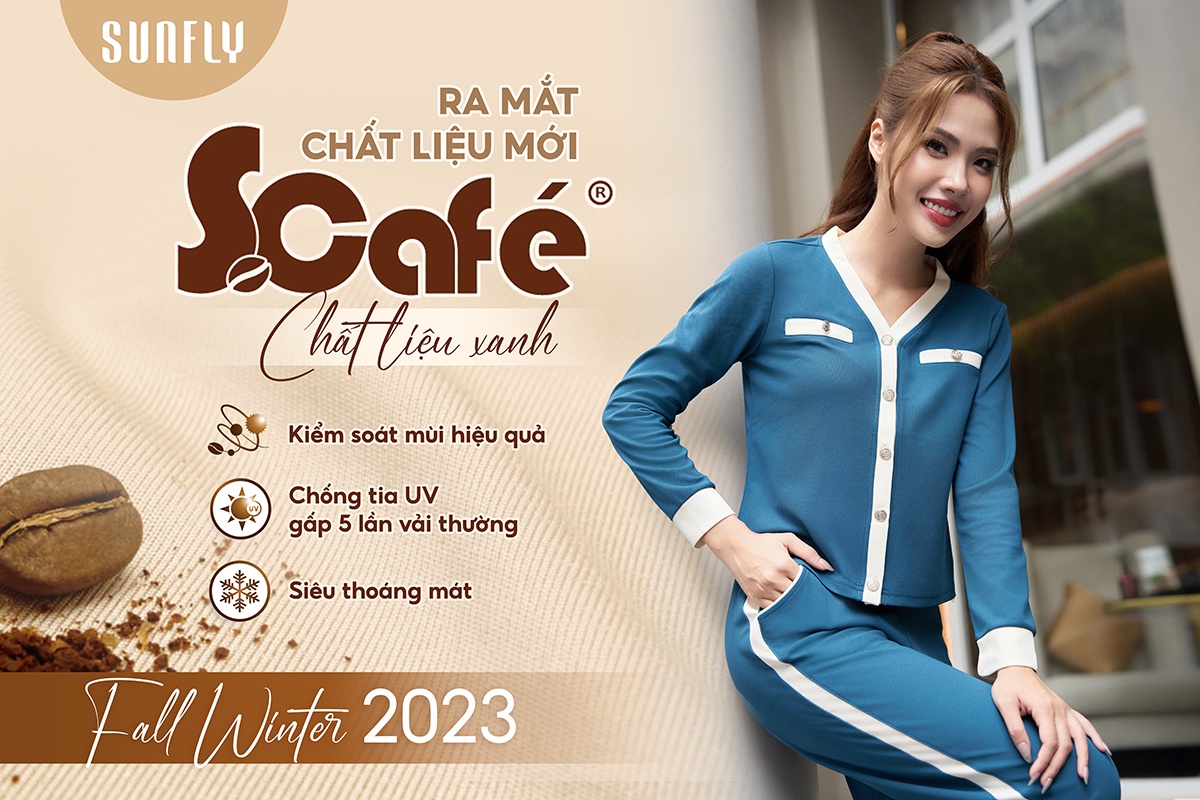 SUNFLY RA MẮT CHẤT LIỆU MỚI: S-CAFE - THÂN THIỆN VỚI MÔI TRƯỜNG