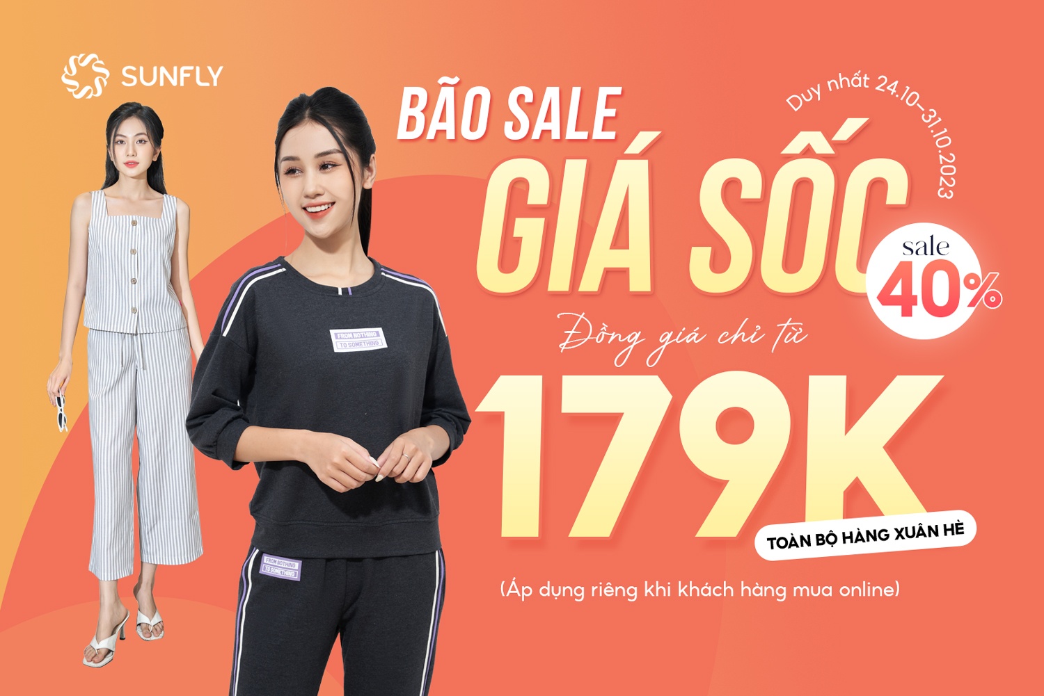 BÃO SALE GIÁ SỐC - ĐỒNG GIÁ CHỈ 179K TOÀN BỘ HÀNG XUÂN HÈ