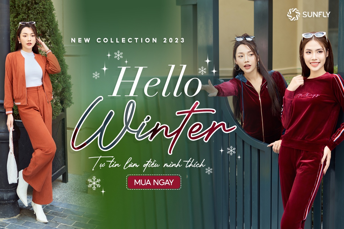 SUNFLY RA MẮT BST MỚI HELLO WINTER | NEW COLLECTION 2023 | TỰ TIN LÀM ĐIỀU MÌNH THÍCH