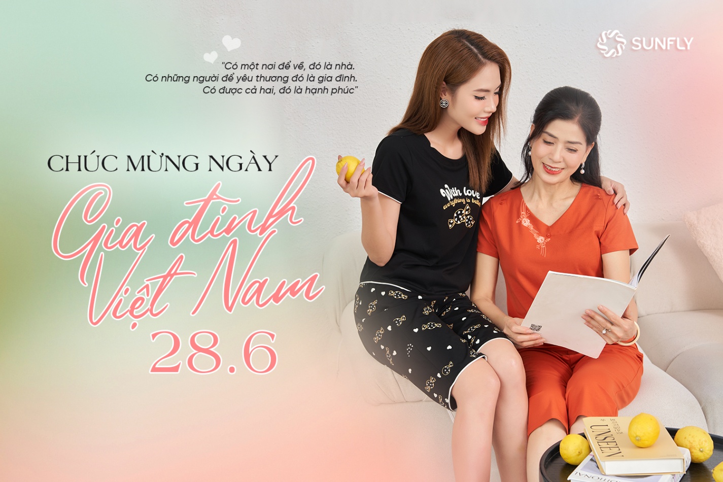 MỪNG NGÀY GIA ĐÌNH VIỆT NAM 28/6: NHÀ LÀ NƠI ĐỂ VỀ