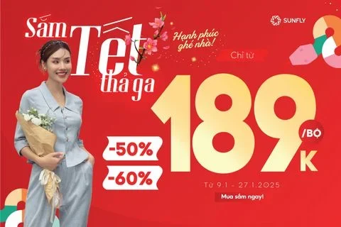 ✨ SẮM TẾT THẢ GA – HẠNH PHÚC GHÉ NHÀ ✨