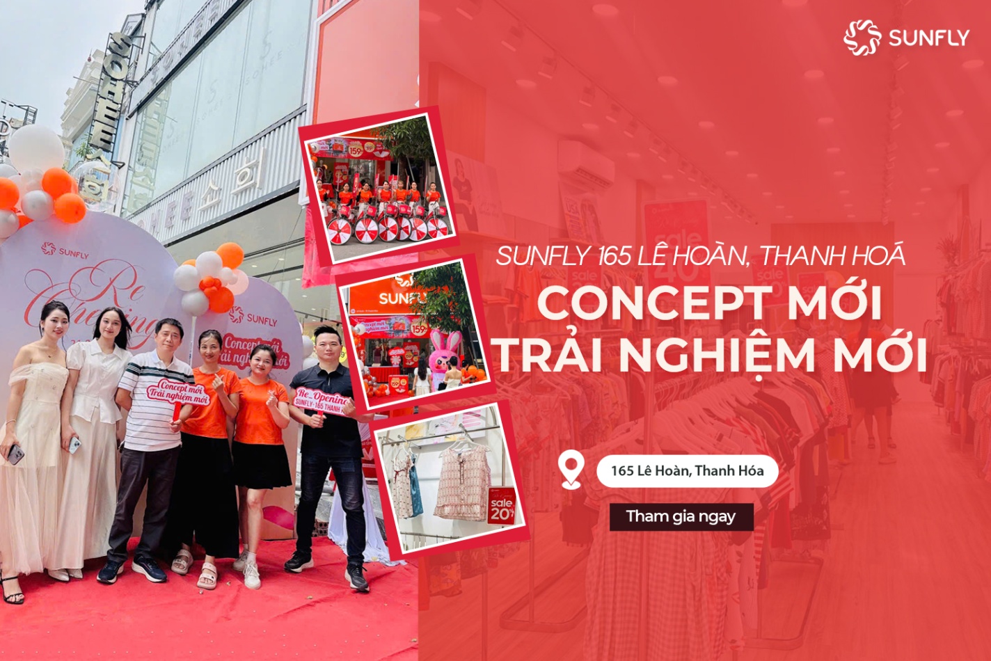 SUNFLY 165 LÊ HOÀN, THANH HOÁ - CONCEPT MỚI, TRẢI NGHIỆM MỚI