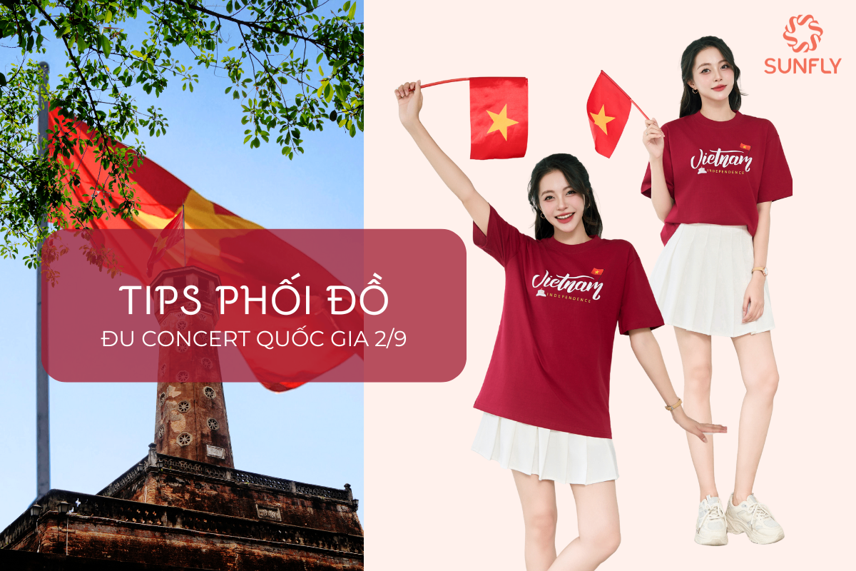 TIPS PHỐI ĐỒ XINH ĐU CONCERT QUỐC GIA