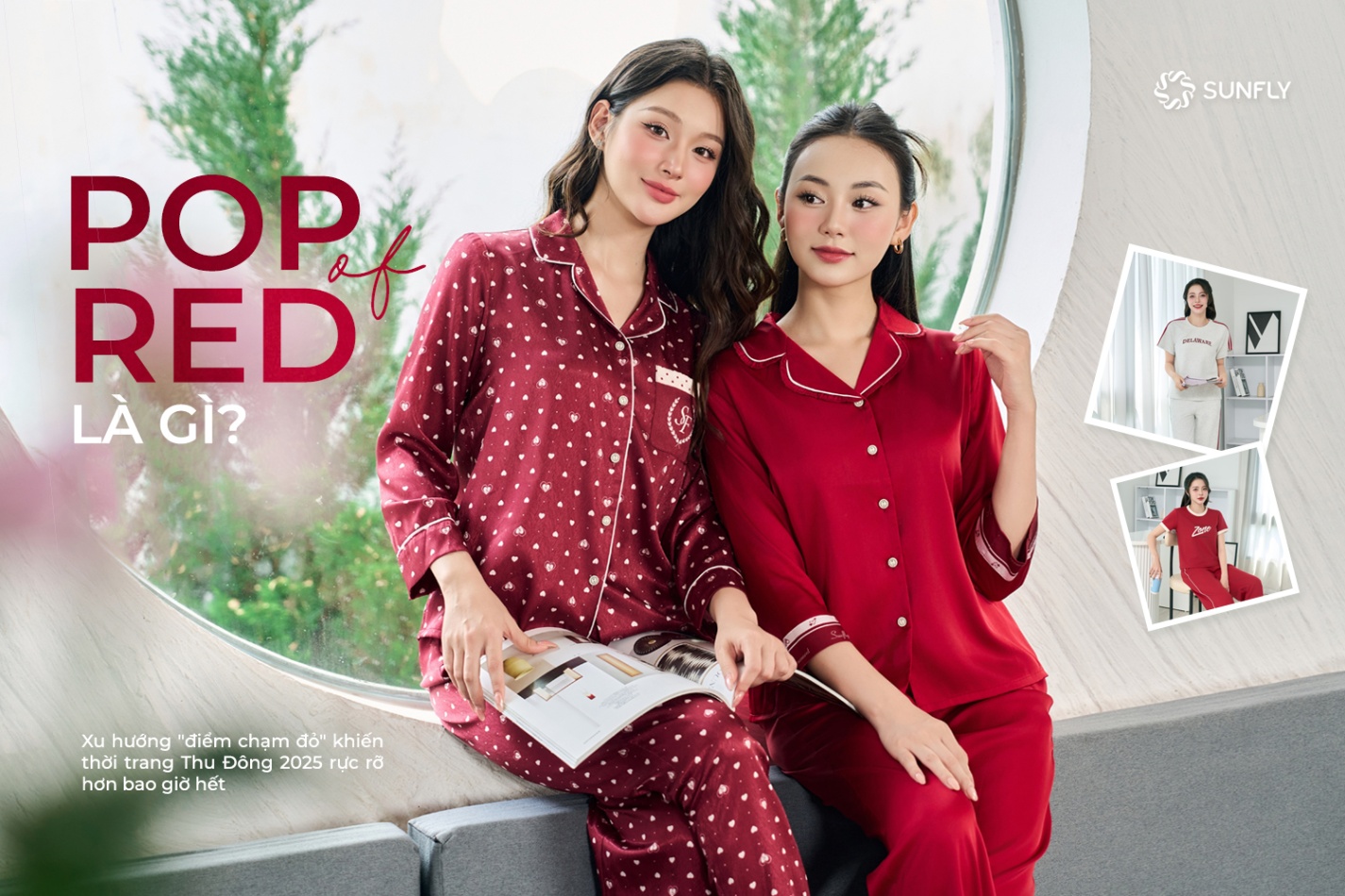 Pop of Red là gì? Xu hướng ‘điểm chạm đỏ’ khiến thời trang Thu Đông 2025 rực rỡ hơn bao giờ hết
