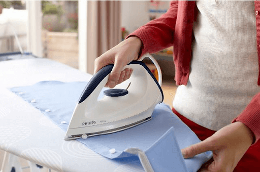 Khi ủi quần áo cotton nên dùng nhiệt thấp hoặc trung bình