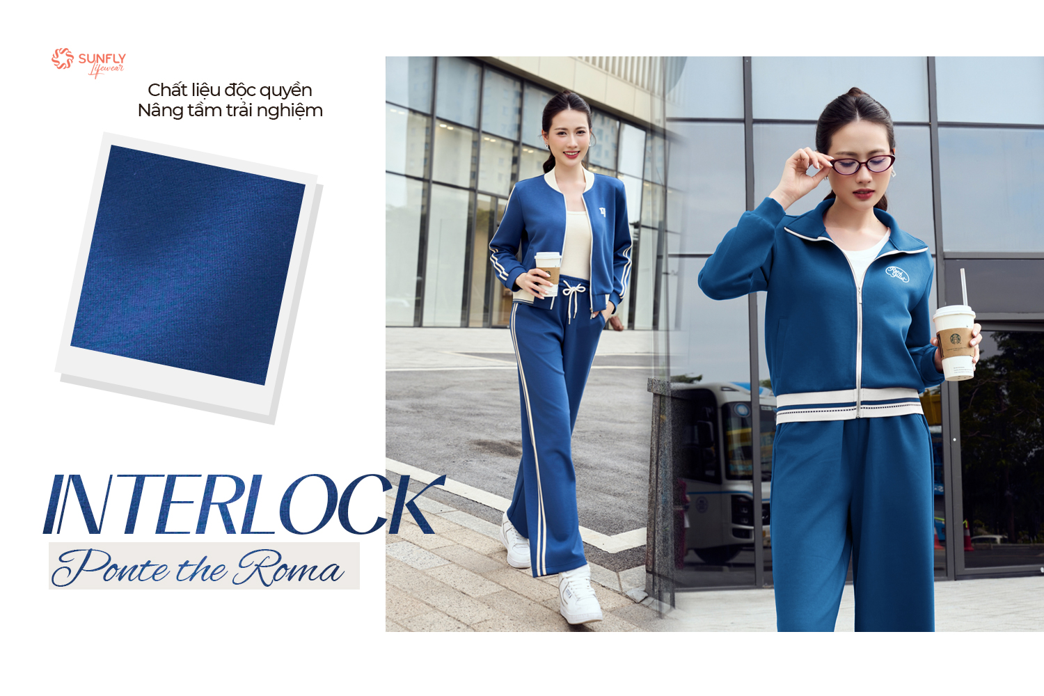 INTERLOCK PONTE DE ROMA - CHẤT LIỆU MỚI, TRẢI NGHIỆM MỚI