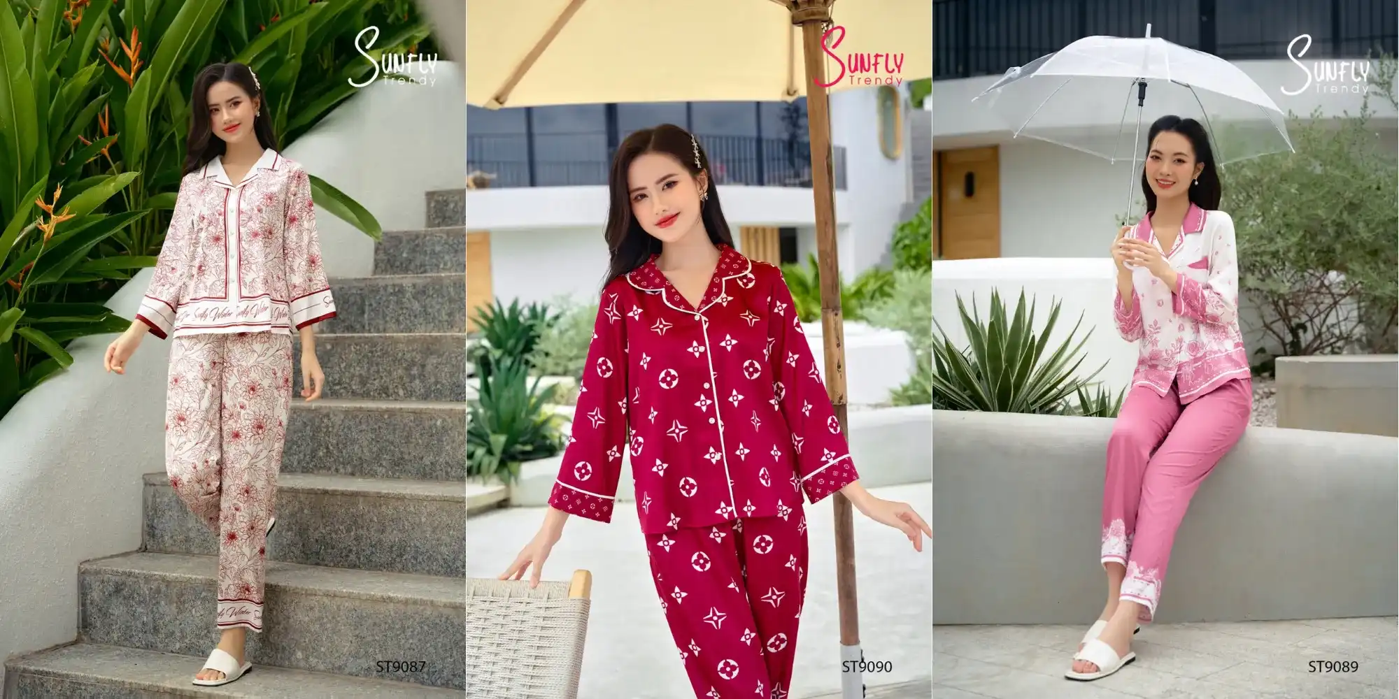 Các kiểu dáng Pyjama hiện nay
