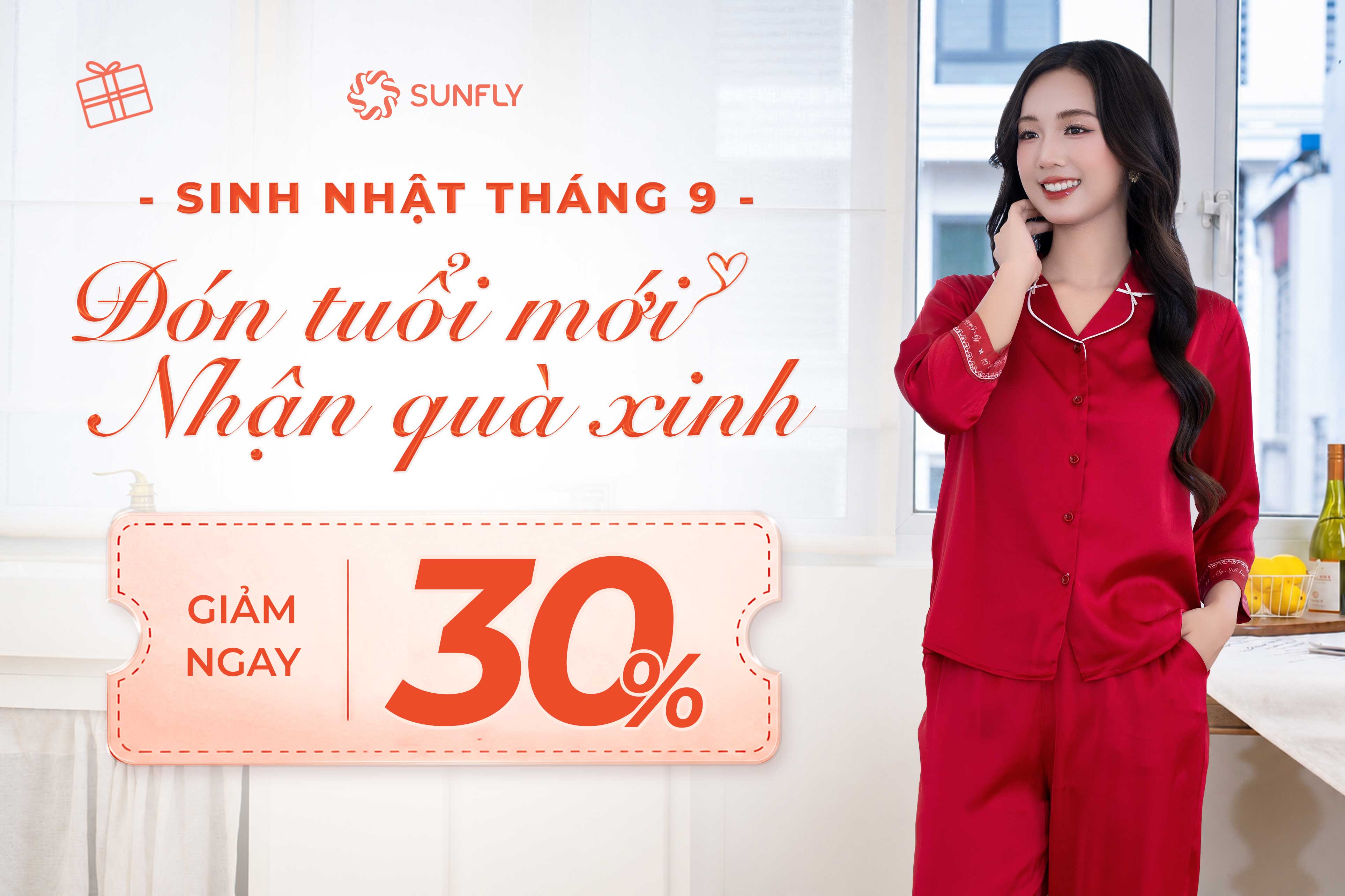 SINH NHẬT THÁNG 9 | ĐÓN TUỔI MỚI, NHẬN QUÀ XINH - GIẢM NGAY 30%