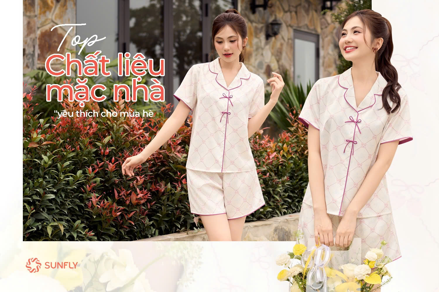 TOP CHẤT LIỆU MẶC NHÀ YÊU THÍCH CHO MÙA HÈ