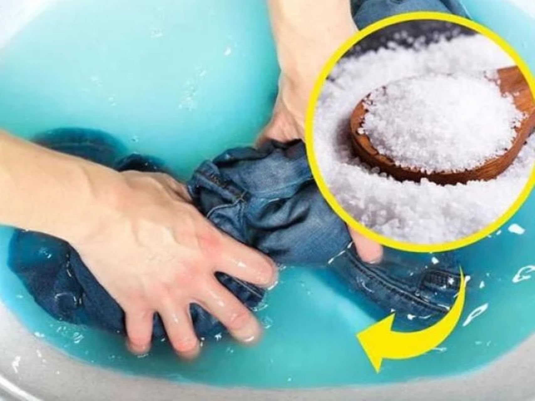 Mẹo làm mới quần áo bằng muối