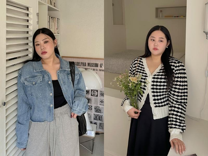 Tránh họa tiết quá lớn, chọn hoa văn nhỏ hoặc sọc dọc