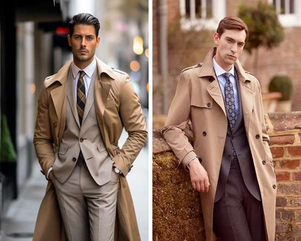 Phong cách phối trend coat lịch lãm
