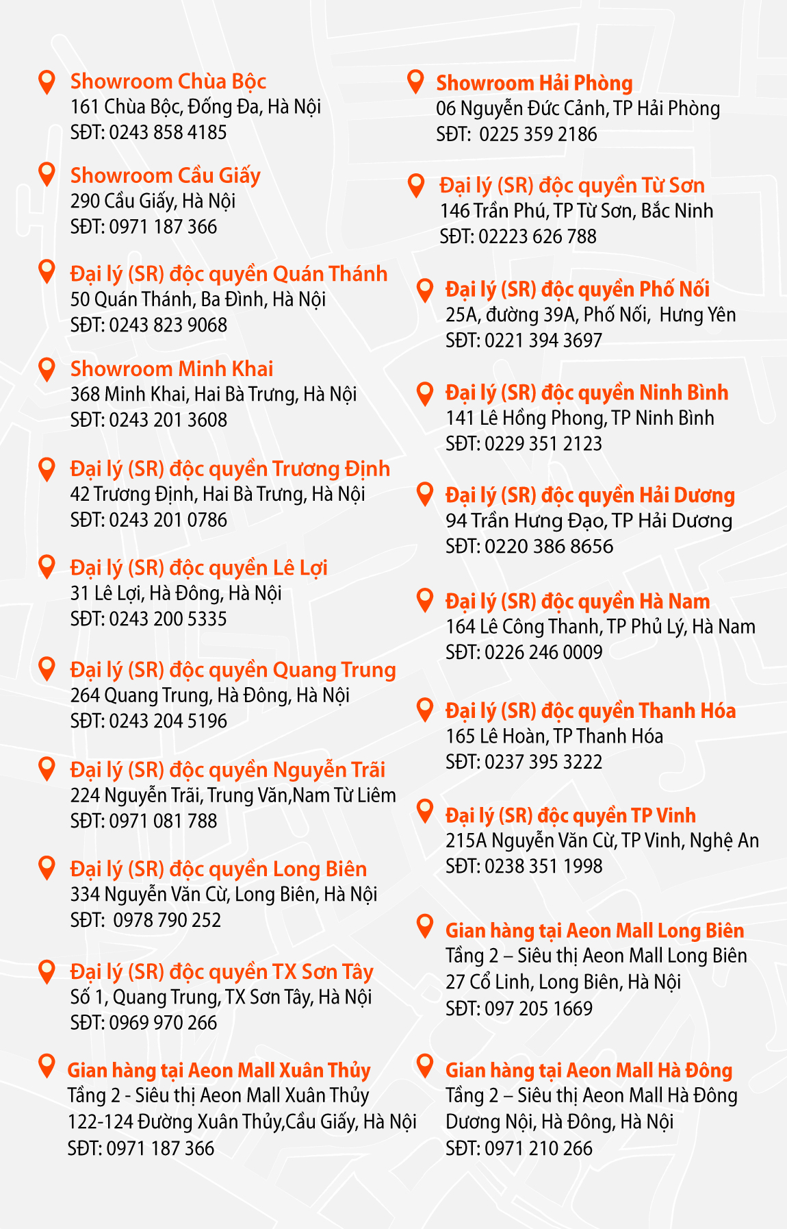 Hệ thống cửa hàng