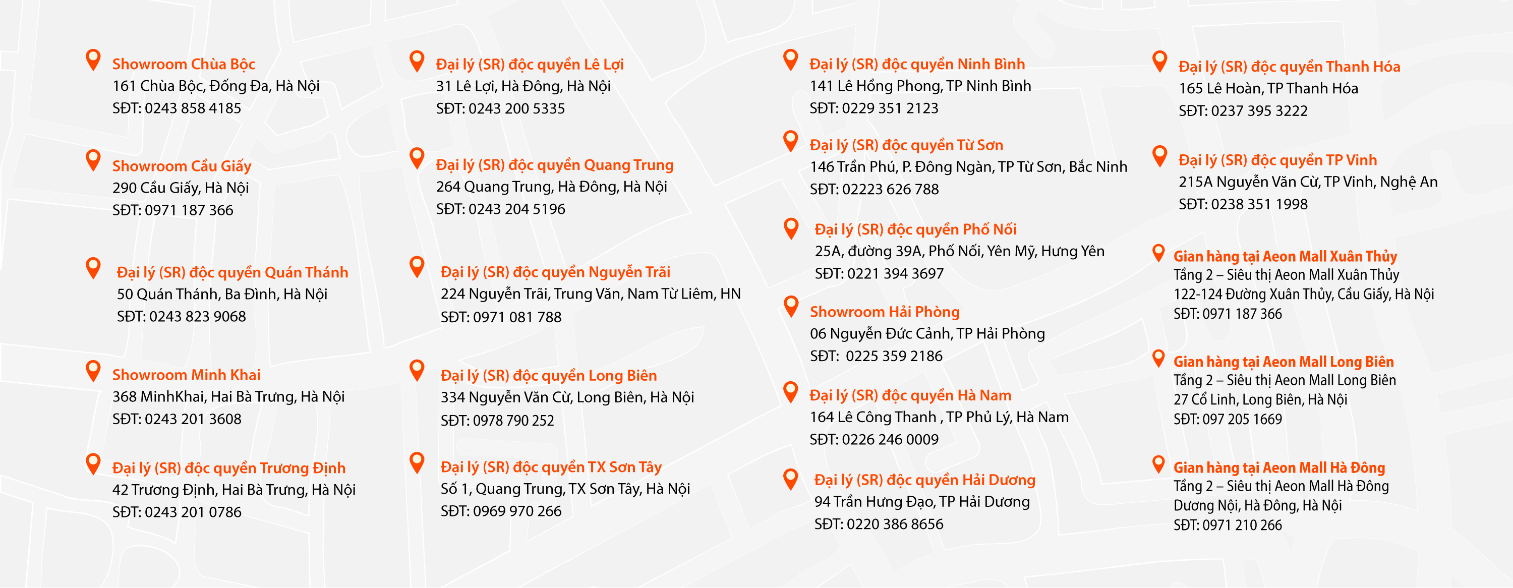 Hệ thống cửa hàng