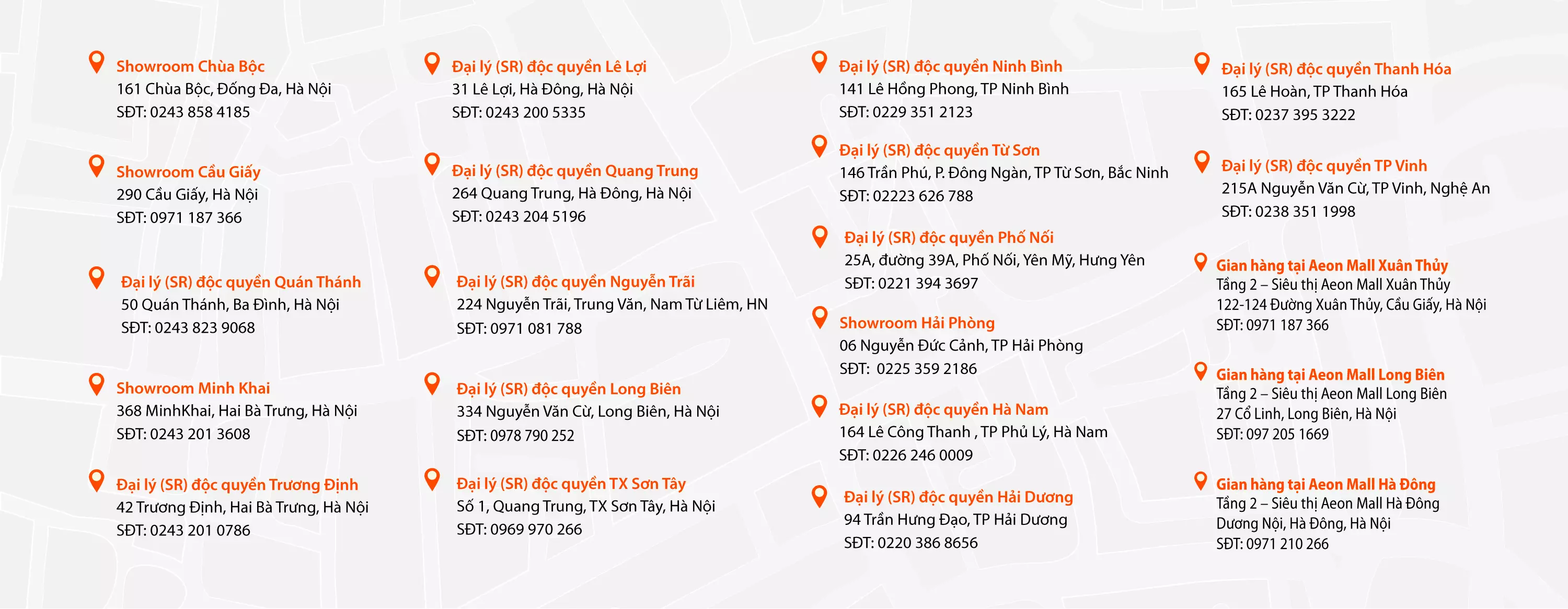 Hệ thống cửa hàng
