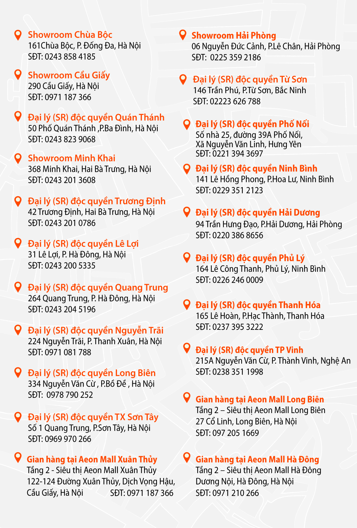 Hệ thống cửa hàng